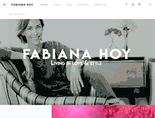 Tablet Screenshot of fabianahoy.com